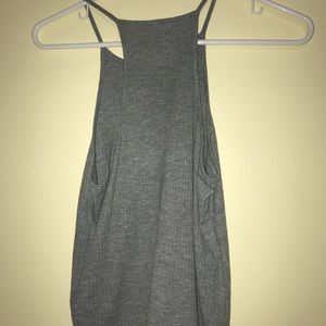 High neck tank top